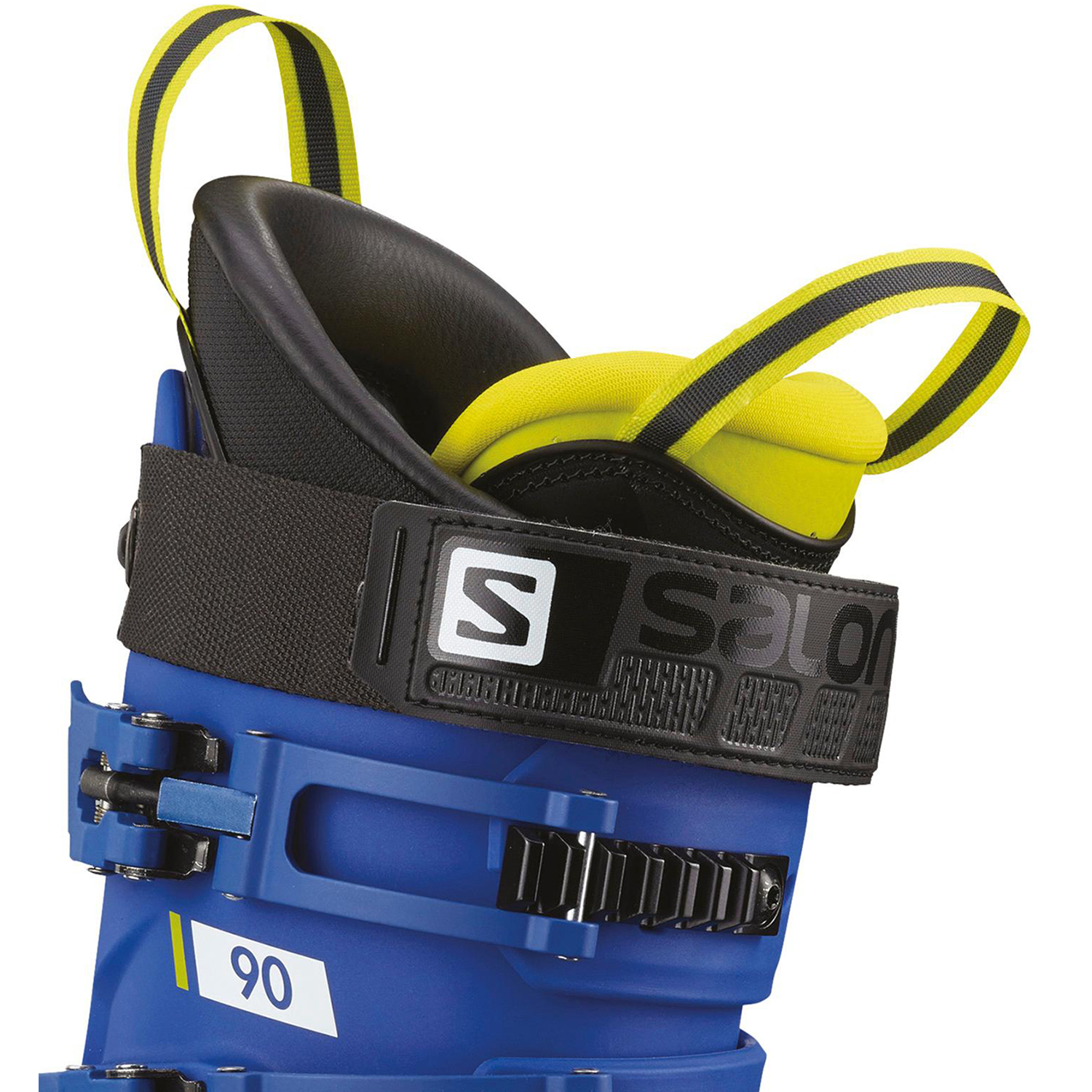 Горнолыжные ботинки детские SALOMON S/Race 90 Race Blue/Acid Green/Black