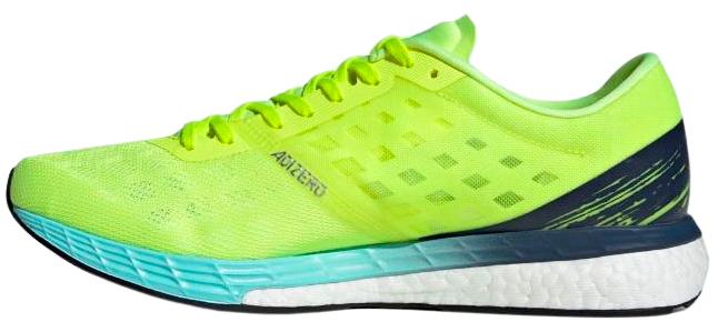 Кроссовки Adidas Adizero Boston 9 M Solar Yellow/Core Black/Cloud Aqua