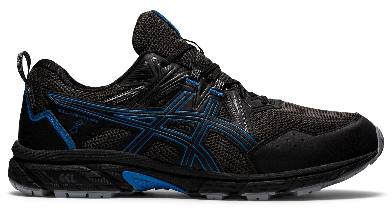 Беговые кроссовки Asics Gel-Venture 8 Waterproof Black/Reborn Blue