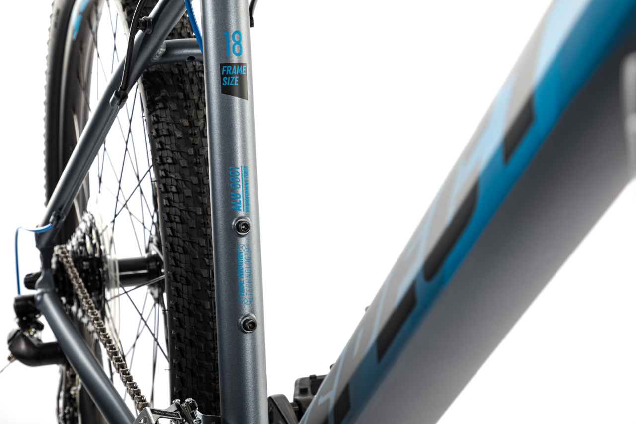 Велосипед Aspect Nickel 26 2020 Серо-голубой