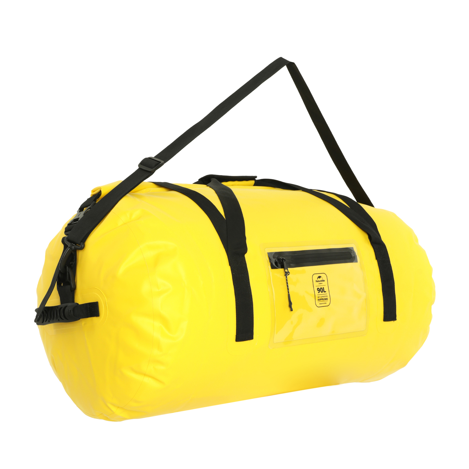 Гермобаул Naturehike Wet and dry waterproof duffel bag 90L Yellow