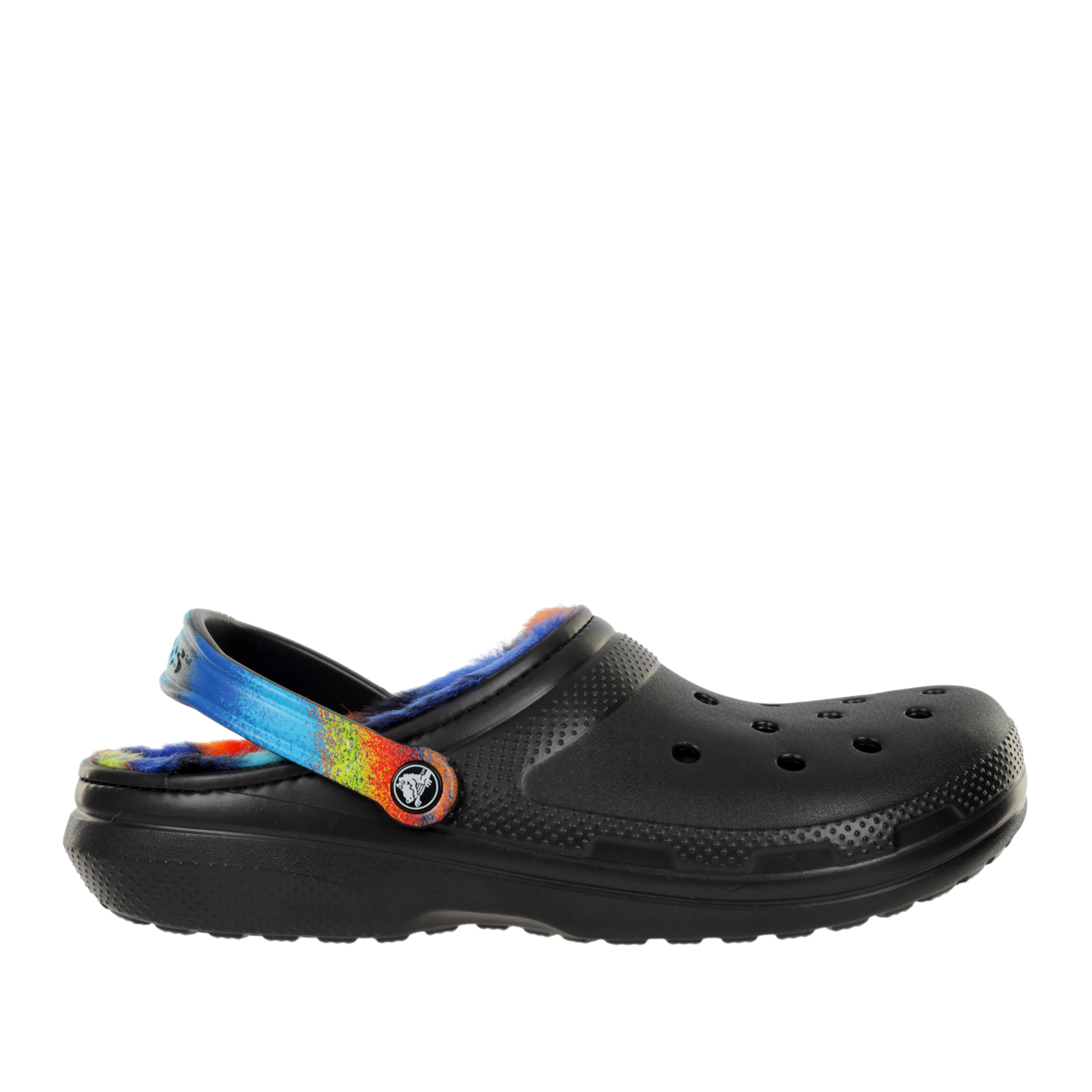 Сандалии Crocs Classic Lined Spray Dye Clog Black/Multi