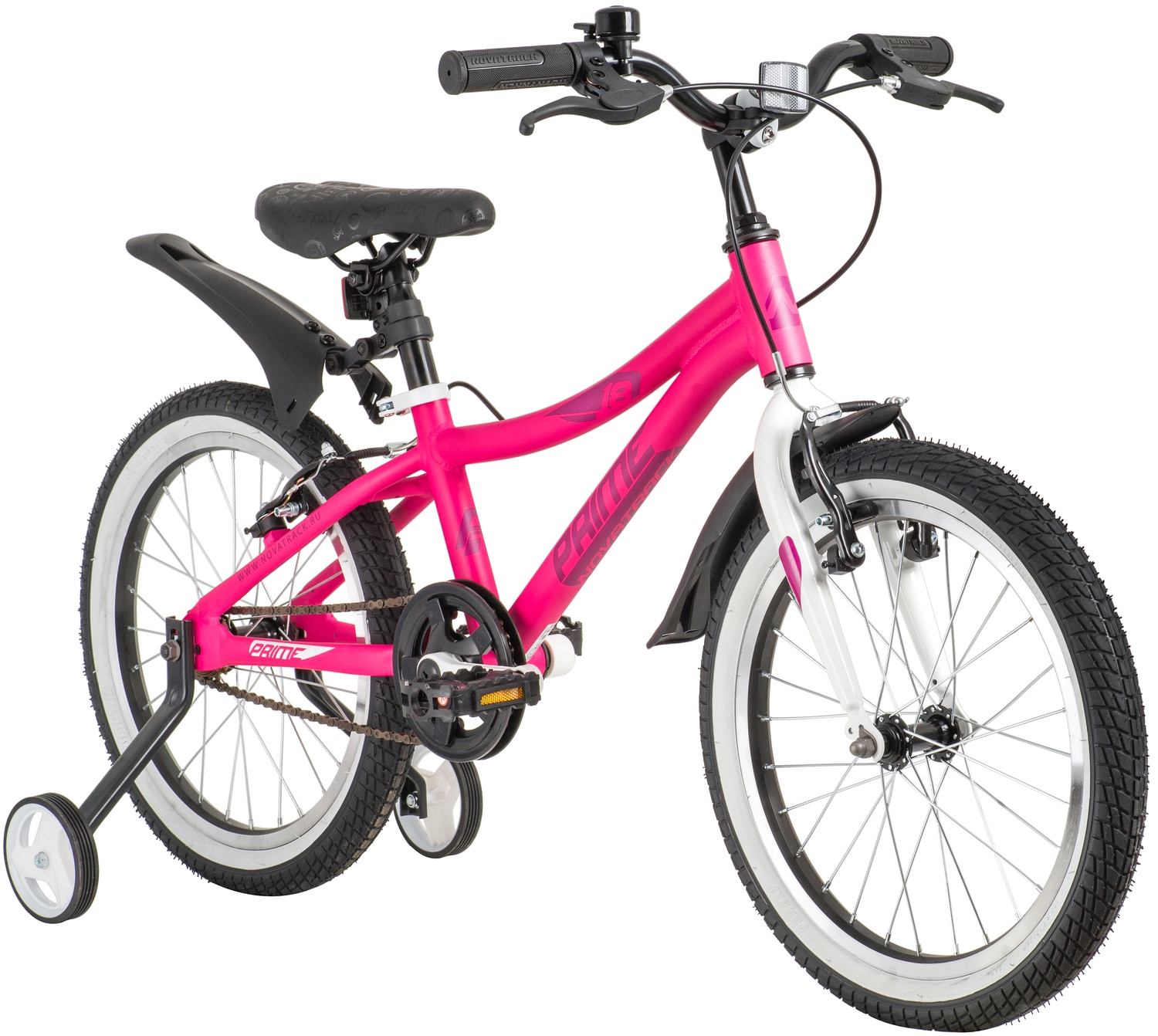 Велосипед Novatrack Prime Agv 18 2021 розовый