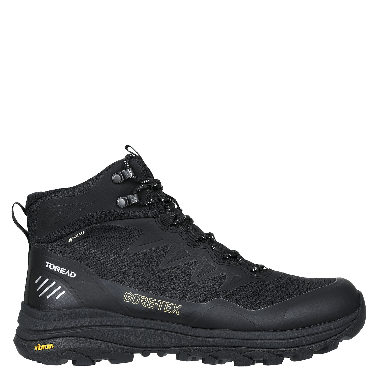 Ботинки Toread Men's Gore-Tex/Vibram waterproof hiking shoes Black