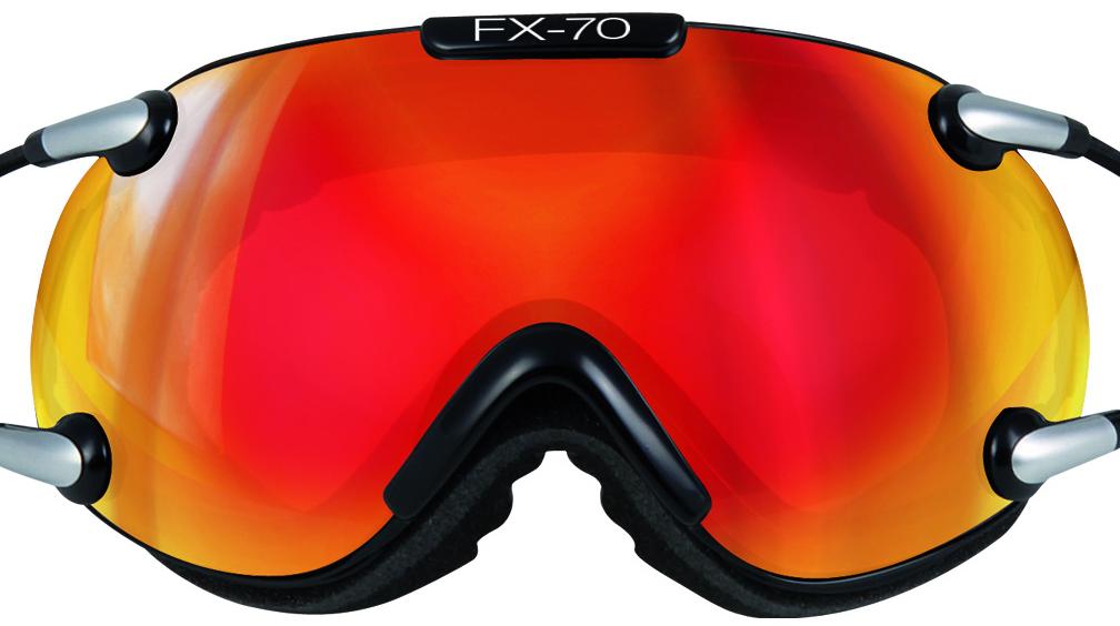 Очки горнолыжные Casco FX-70 Carbonic black-red