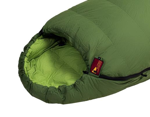 Спальник BASK Trekking V2-S сесно зеленый/зеленый