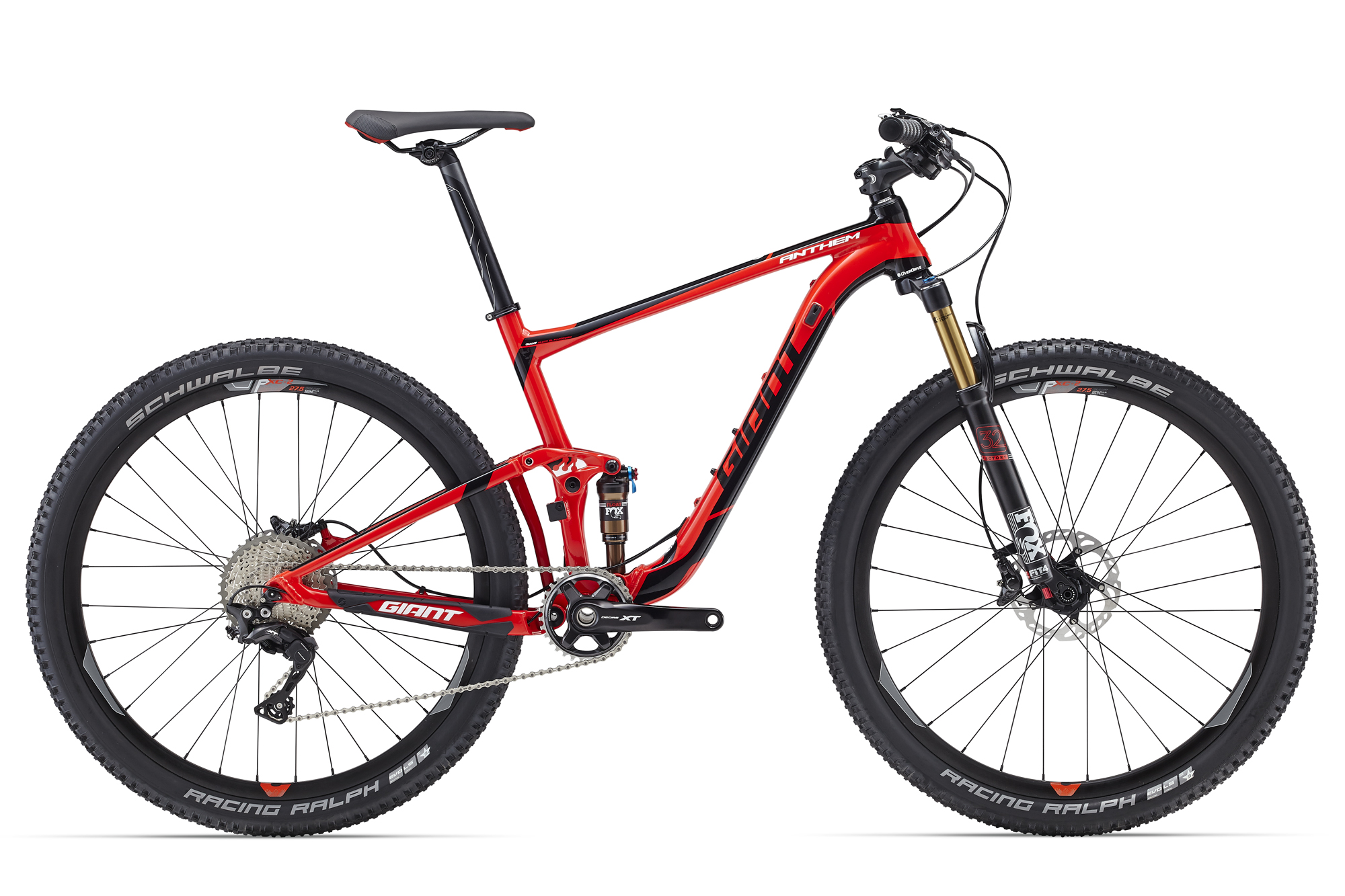 

Велосипед Giant Anthem 27.5 1 2016 Red / Красный