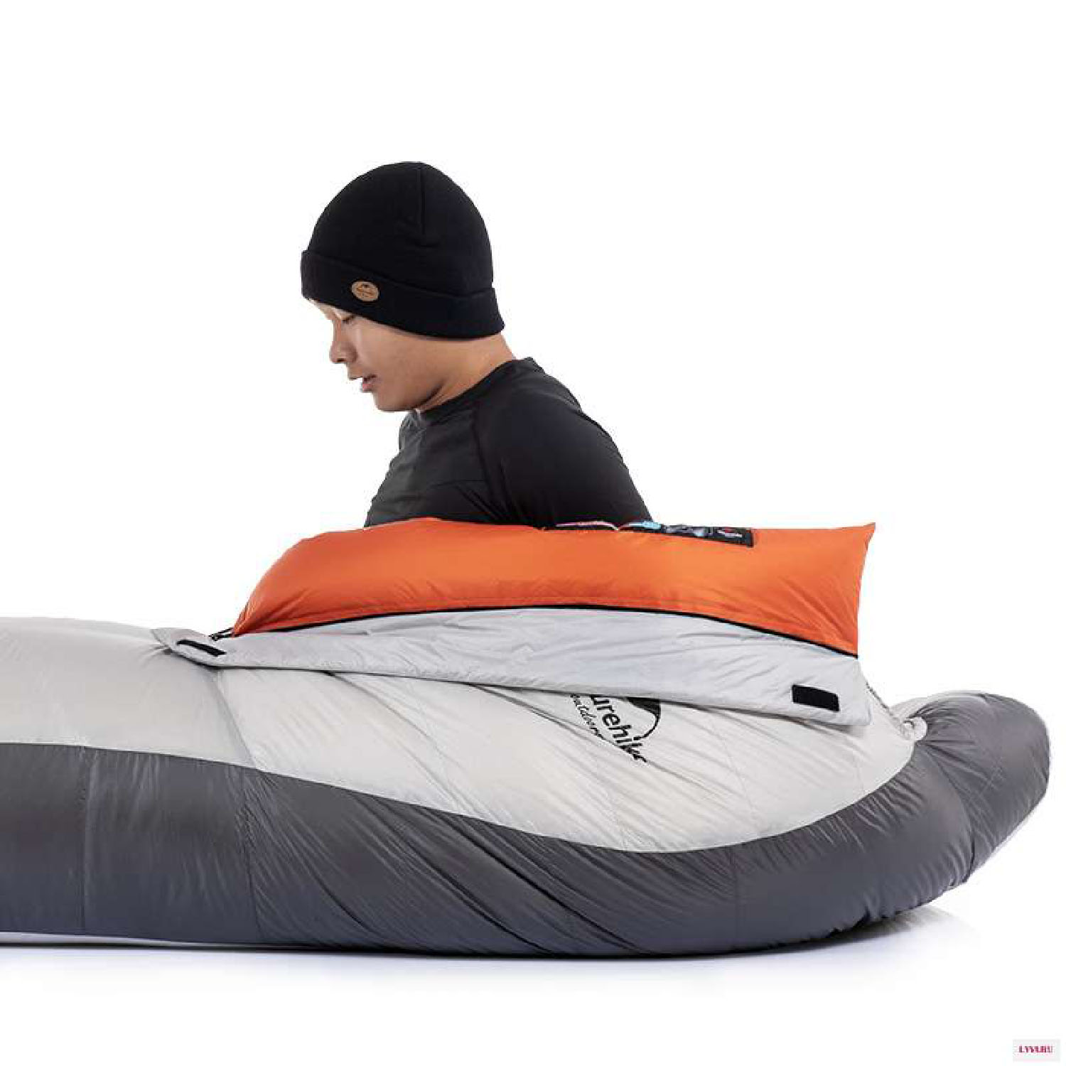 Спальник Naturehike Arxtic colding series mummy goosedown sleeping bag 1000G Silver Filling