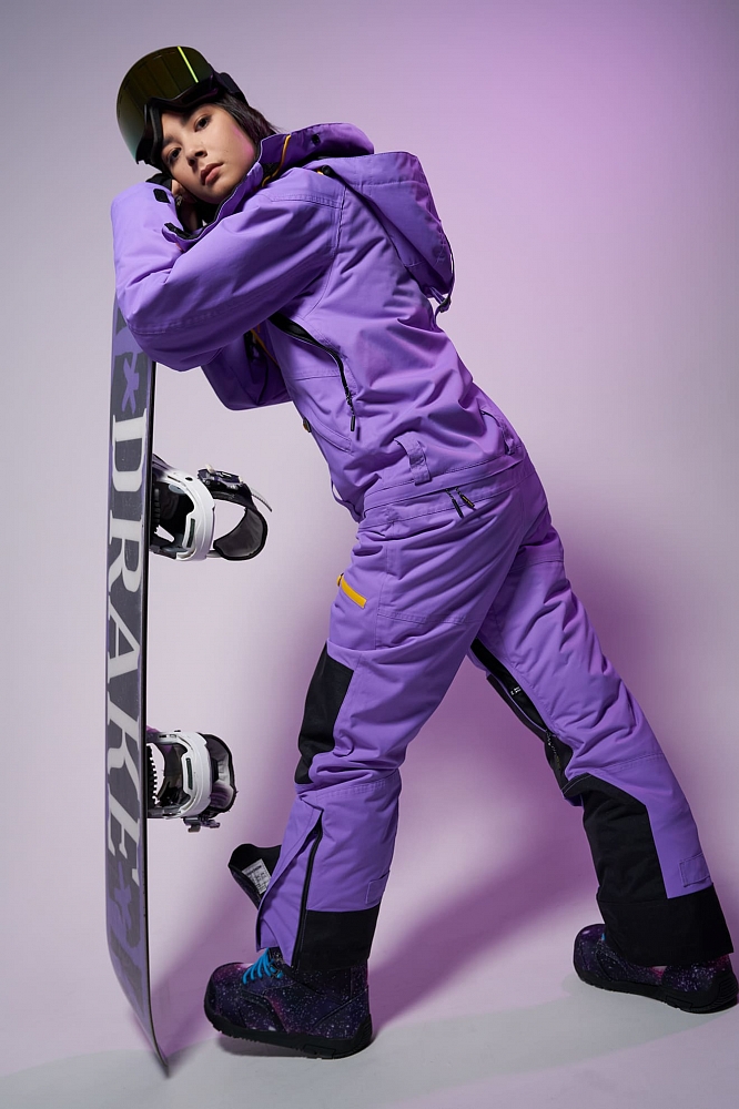 Комбинезон сноубордический COOL ZONE 2019-20 Kite One Color фиолетовый