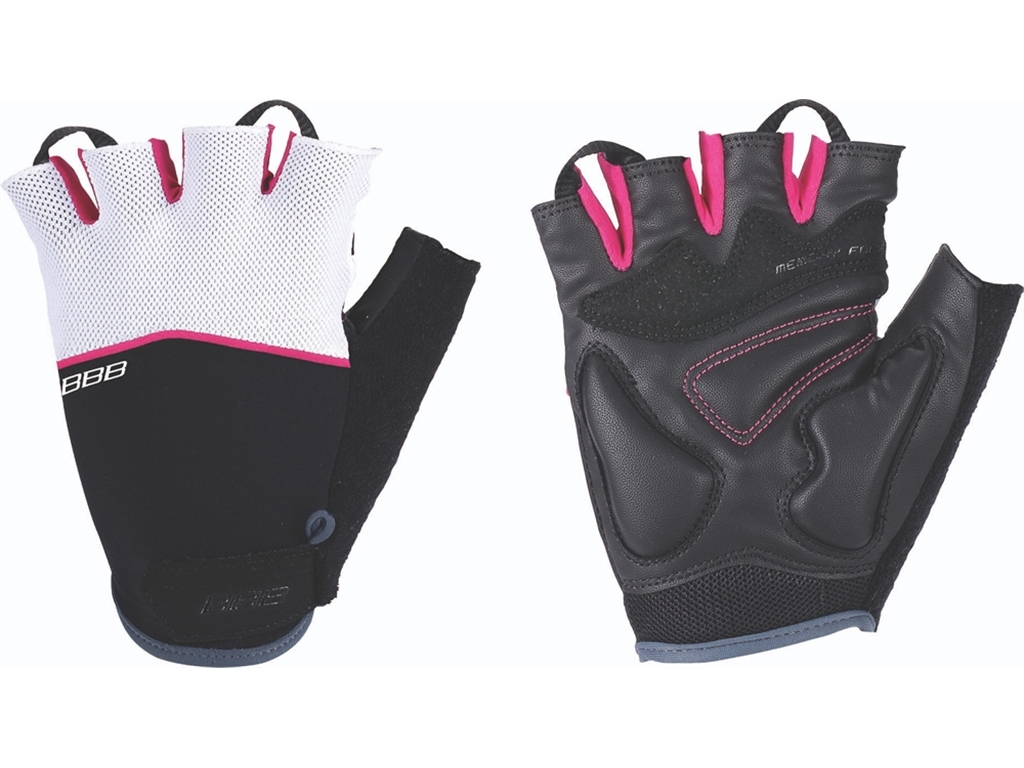 Перчатки Велосипедные Bbb 2018 Omnium Черный, Белый, Розовый