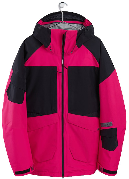 Куртка сноубордическая BURTON 2020-21 Gore-Tex 2L Banshey Punchy Pink/True Black
