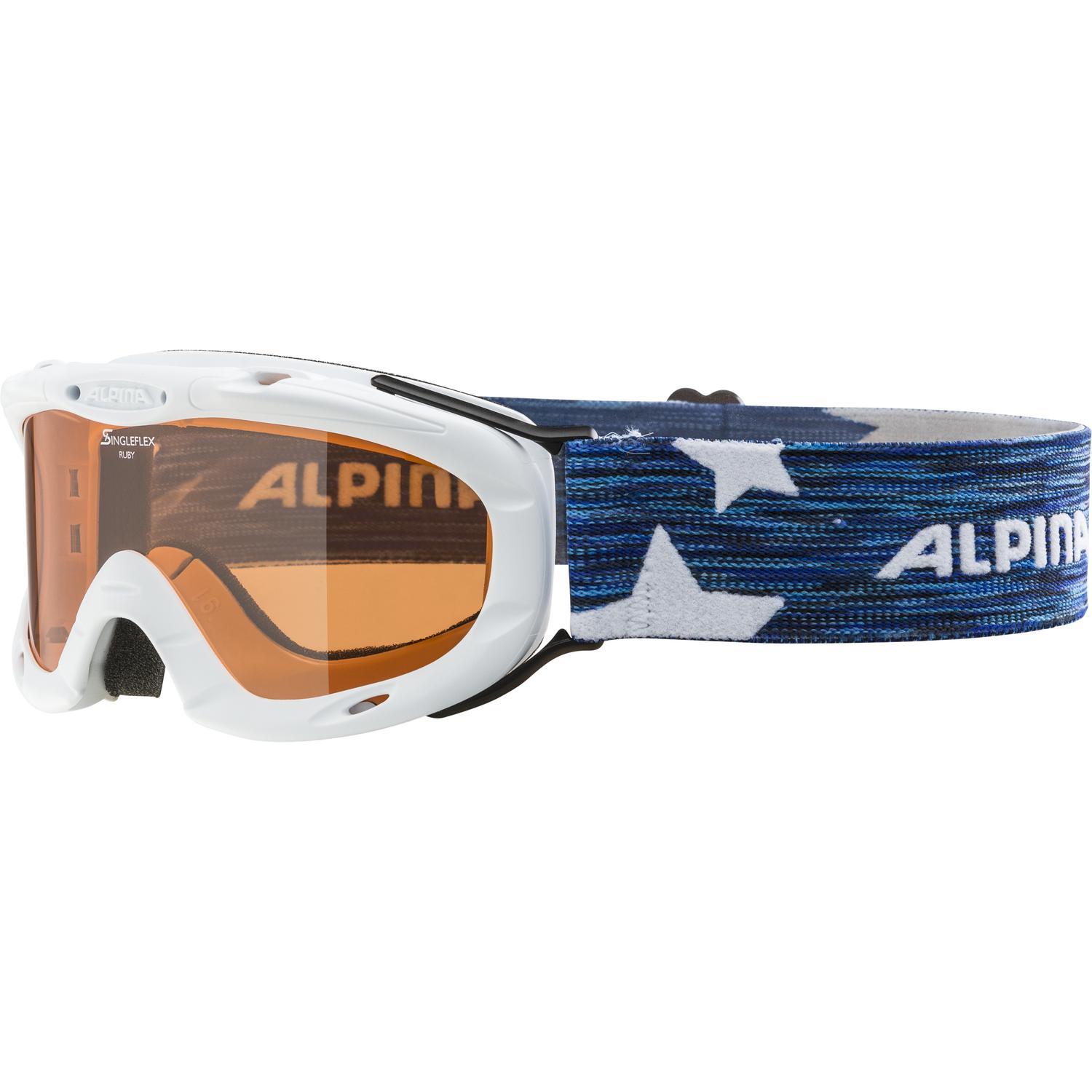 Очки горнолыжные Alpina RUBY S SH white SH S1 / SH S1