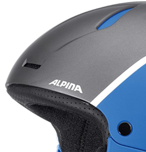 Зимний Шлем Alpina ATTELAS blue-titan matt