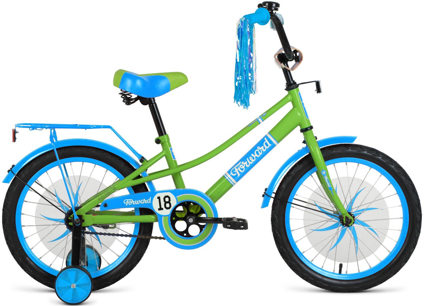 Велосипед Forward Azure 18 2021 зеленый