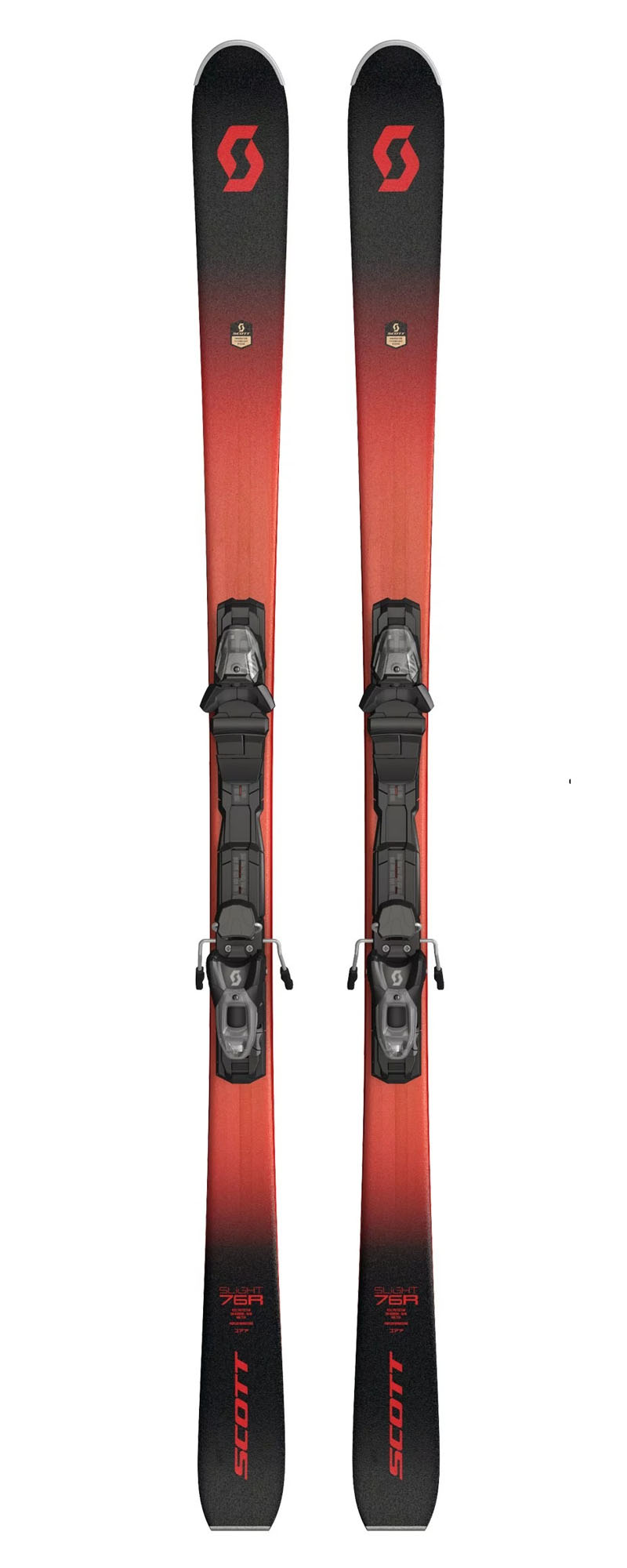 Горные лыжи с креплениями SCOTT Slight 76 R M10