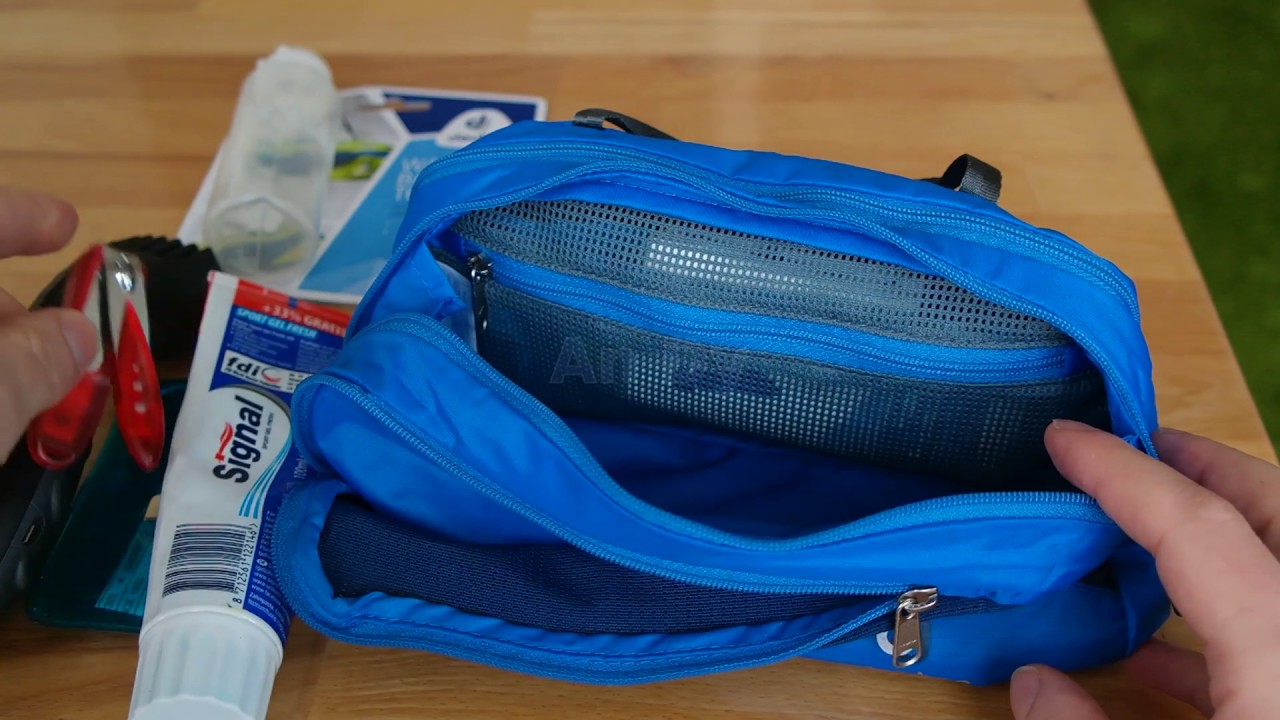 Косметичка Deuter Wash Bag Tour III Coolblue/Midnight