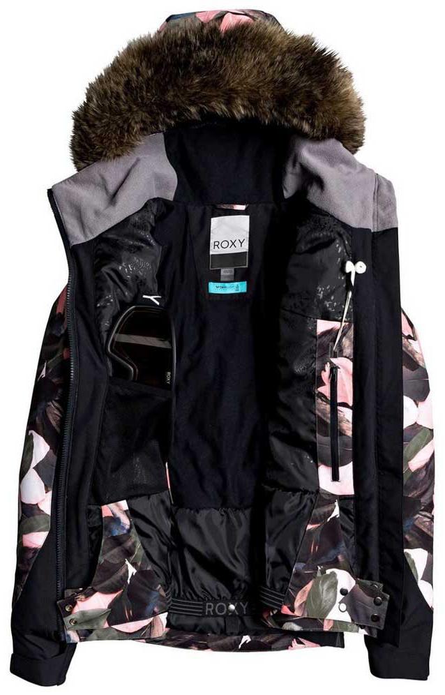 Куртка сноубордическая Roxy 2019-20 Jet Ski Living Coral Plumes