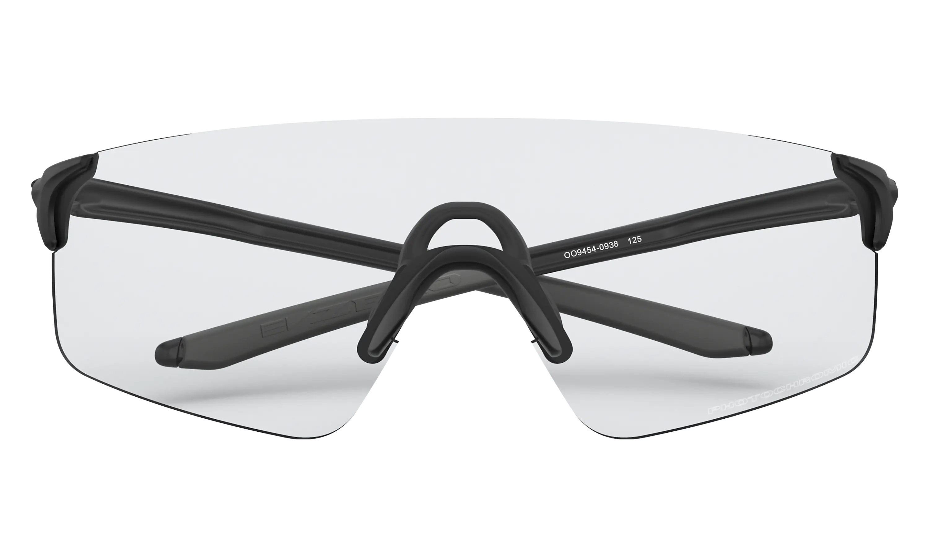 Очки солнцезащитные Oakley Evzero Blades Matte Black-Clear 50% Black Irid Photo