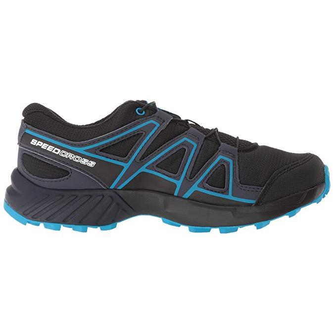 Беговые кроссовки для XC SALOMON Speedcross J Black/Graphite/Hawaiian