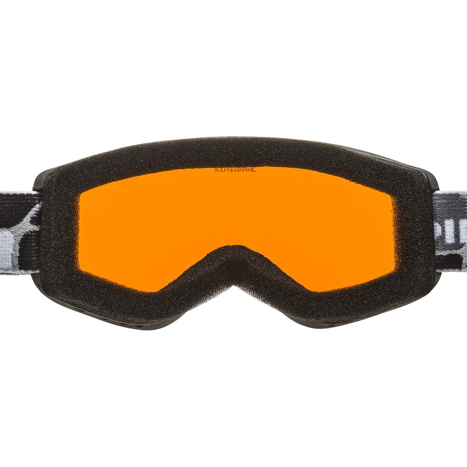 Очки горнолыжные ALPINA Carvy 2.0 Black Matt/Orange S2