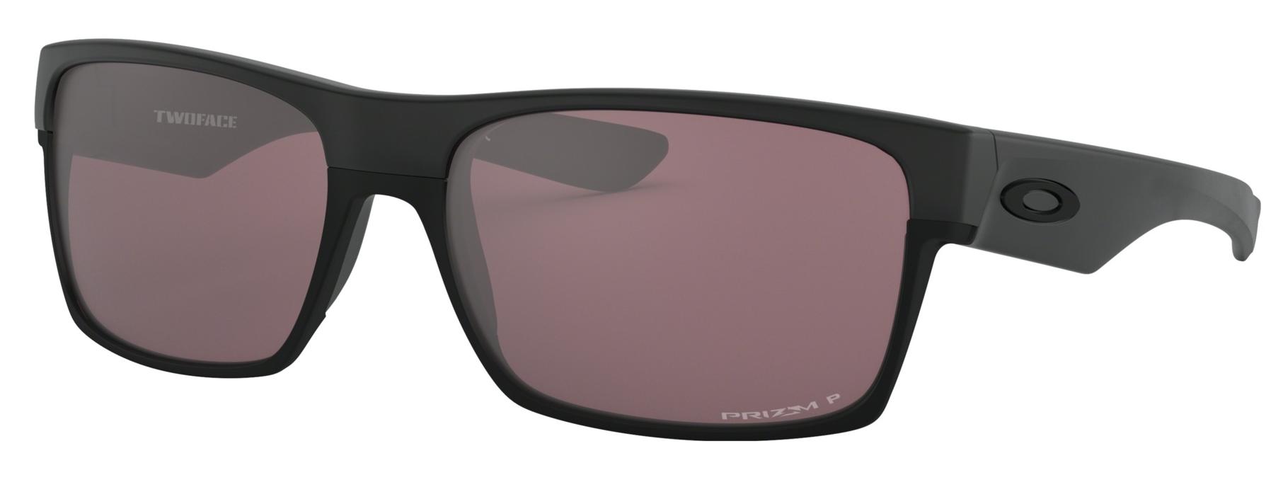 oakley twoface matte black polarized