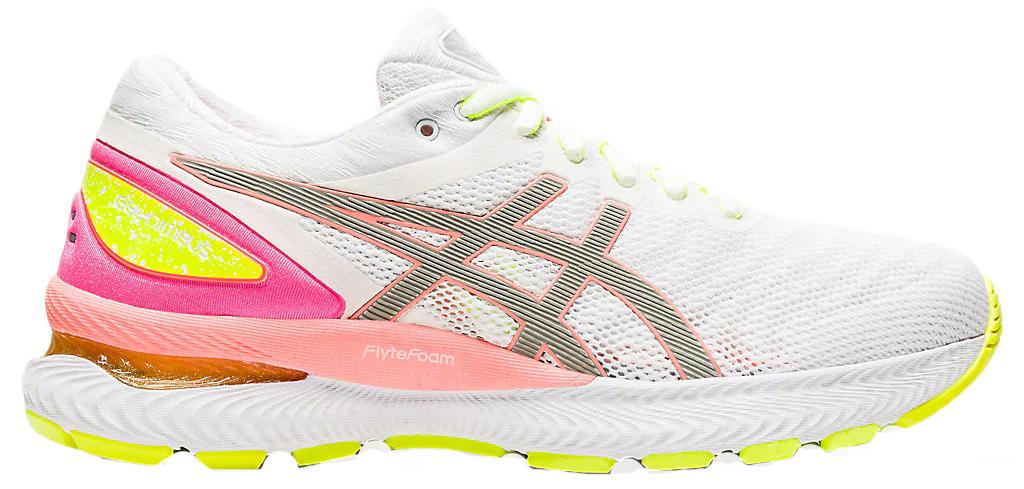 Кроссовки Asics Gel-Nimbus 22 Lite-Show White/Sun Coral