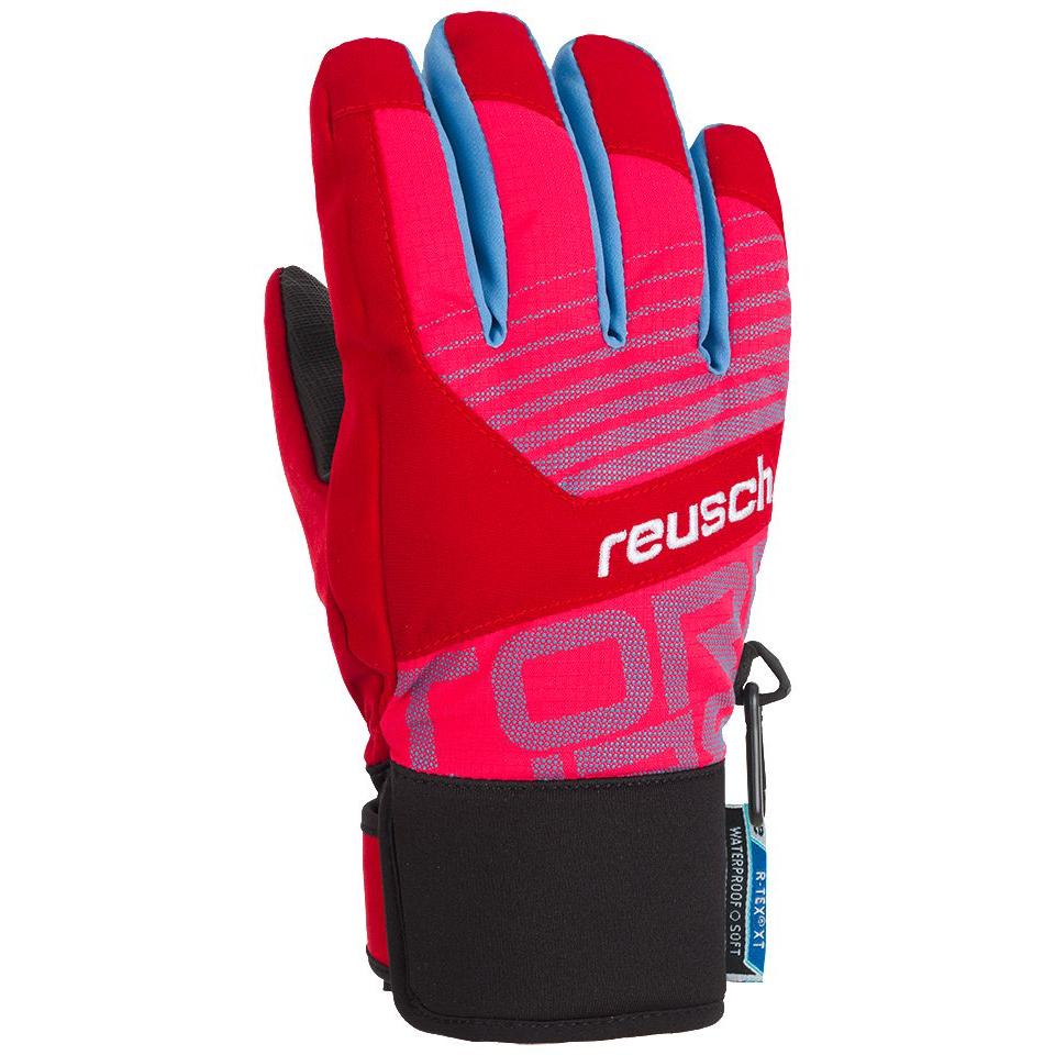 Перчатки горнолыжные REUSCH 2018-19 Torbenius R-Tex XT Junior Tango Red/Pink Glo