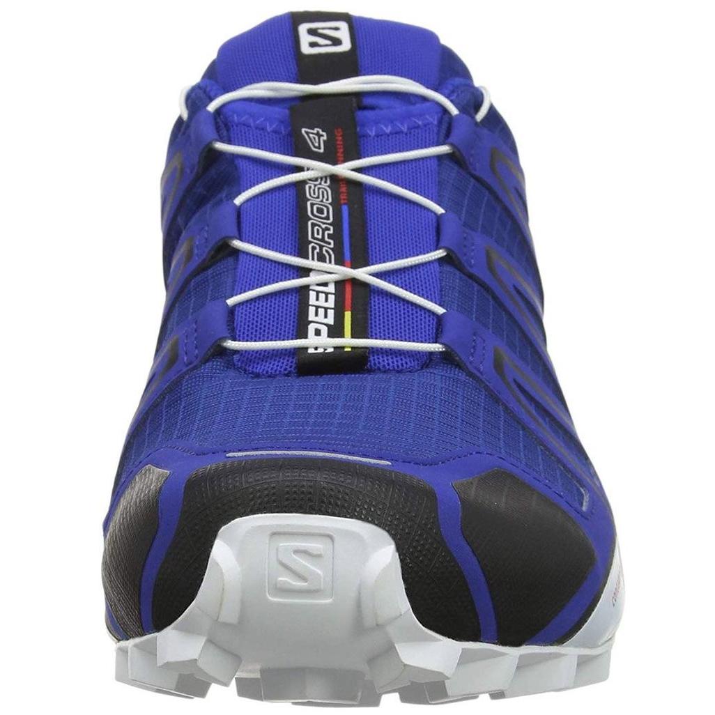 Беговые кроссовки для XC Salomon 2019 Speedcross 4 Maz Blue/Black/Wht