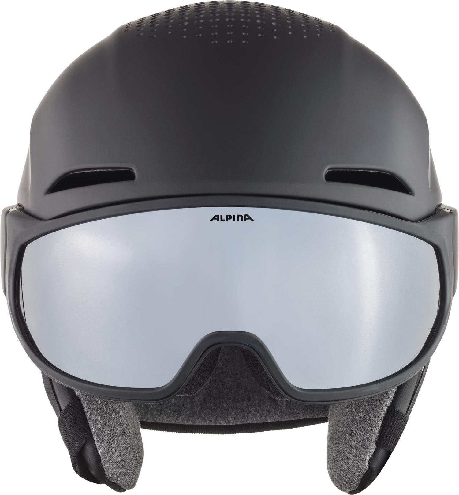 Шлем с визором ALPINA Alto Q-Lite Black Matt Шлем с визором ALPINA Alto Q-Lite Black Matt