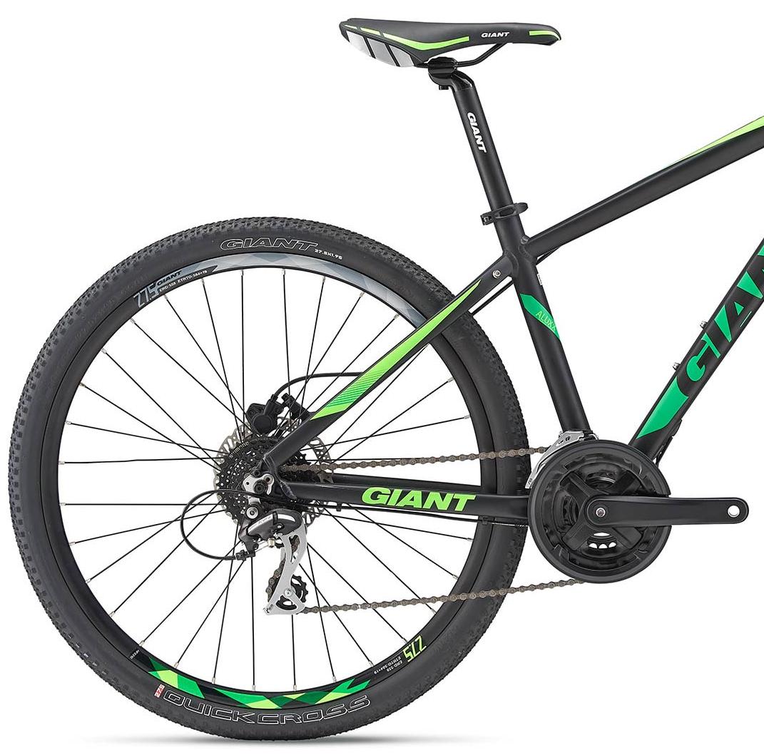 Велосипед Giant Rincon Disc GI 2019 черный/зеленый