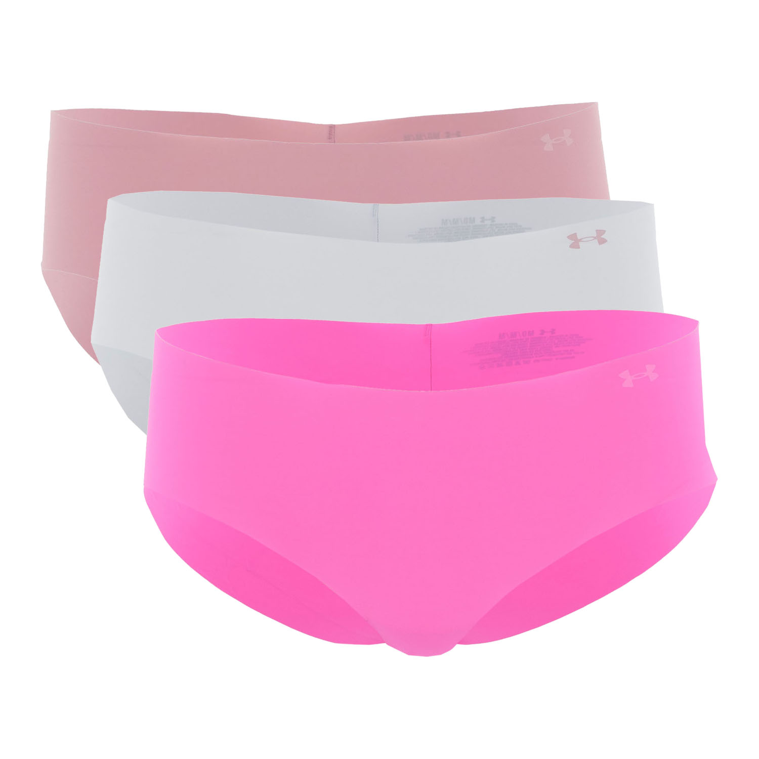 Трусы Under Armour PS Hipster 3 Pack Pink Elixir