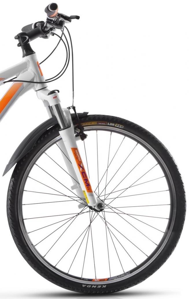 Велосипед Stels Miss 8700 V 26 2020 Оранжевый/Белый