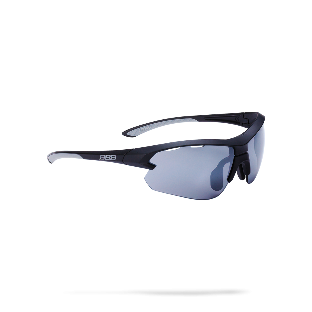 Очки Солнцезащитные Bbb 2018 Impulse Small Pc Smoke Flash Mirror Lenses Черный, Серый