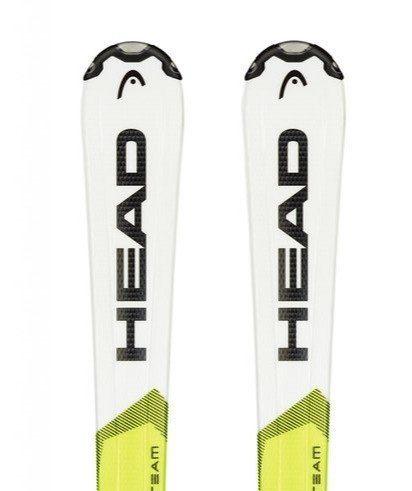 Горные лыжи с креплениями HEAD 2020-21 SupershapeTeam+SX 4.5 AC BRAKE 74 white/yellow