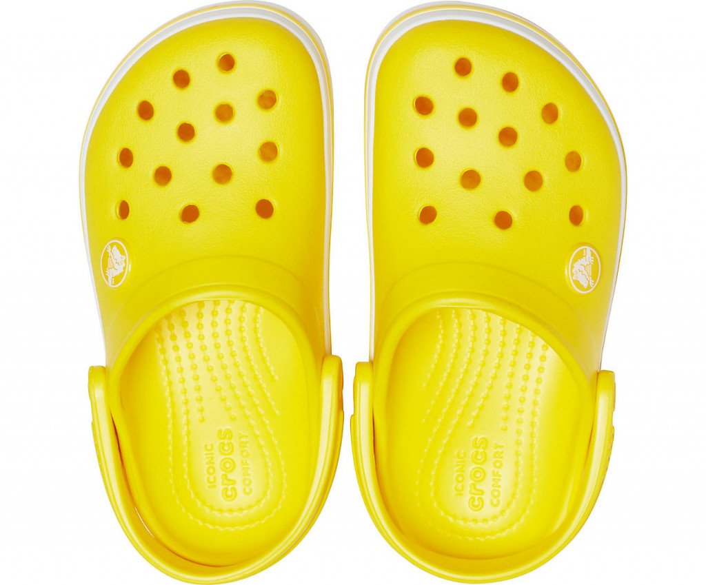 Сандалии детские Crocs Crocband Clog K Lemon