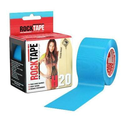 Кинезиотейп Rocktape H2O, 5см х 5м, Blue
