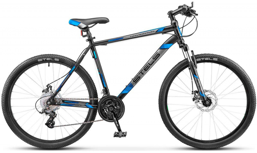 Велосипед Stels Navigator 500 MD 26 V040 2020 Серый/синий