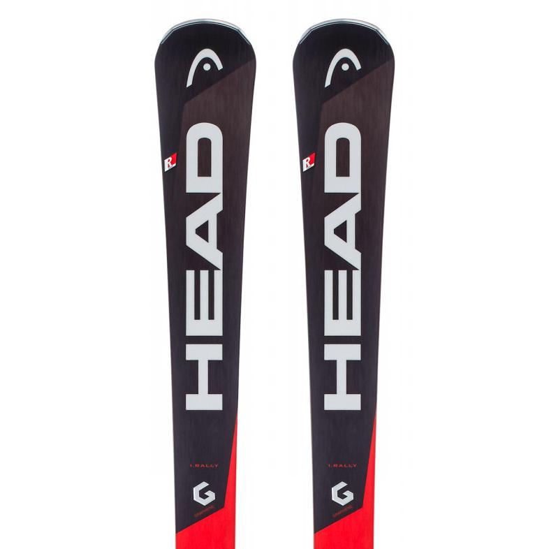 Горные лыжи с креплениями HEAD 2018-19 Supershape i.Rally SW MFPR+PRD 12 GW BRAKE 85 [F] black/red