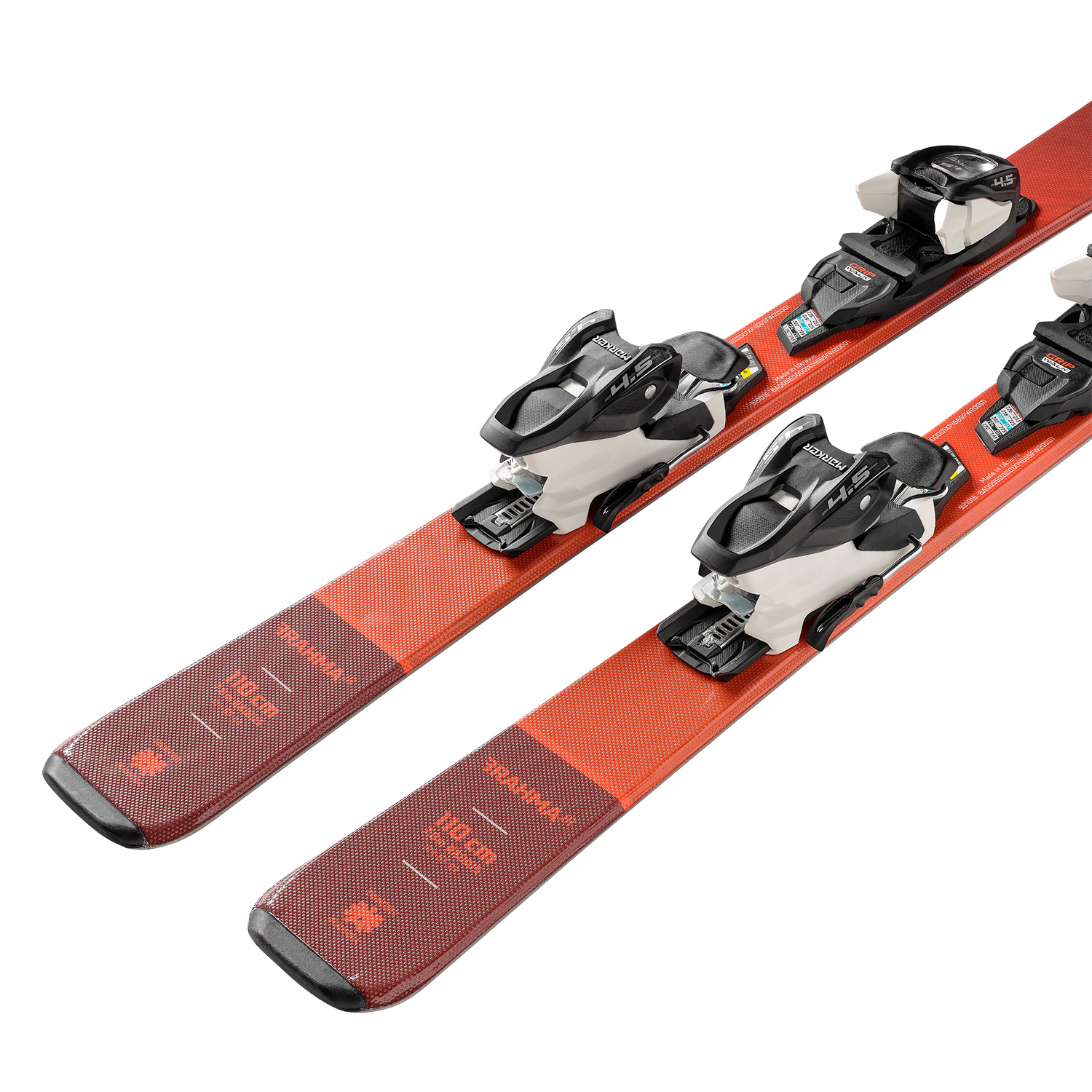 Горные лыжи с креплениями BLIZZARD Brahma Jr (100-140)+Fdt Jr 4.5 Red
