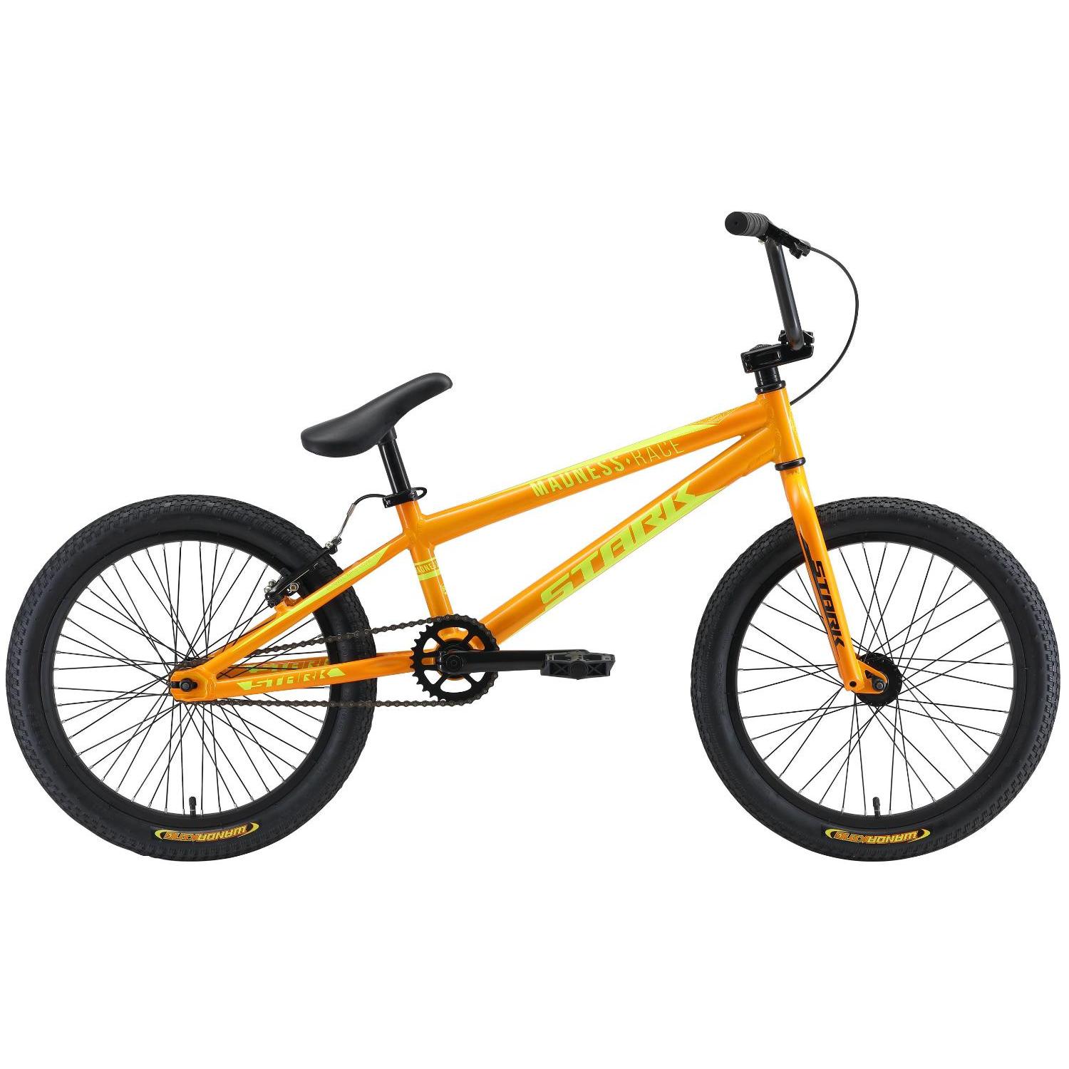 Велосипед Stark Madness BMX Race 2019 Оранжевый/Желтый
