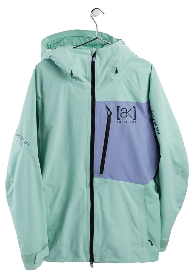 Куртка сноубордическая BURTON 2020-21 Ak Gore-Tex Cyclic Faded Jade/Foxglove Violet