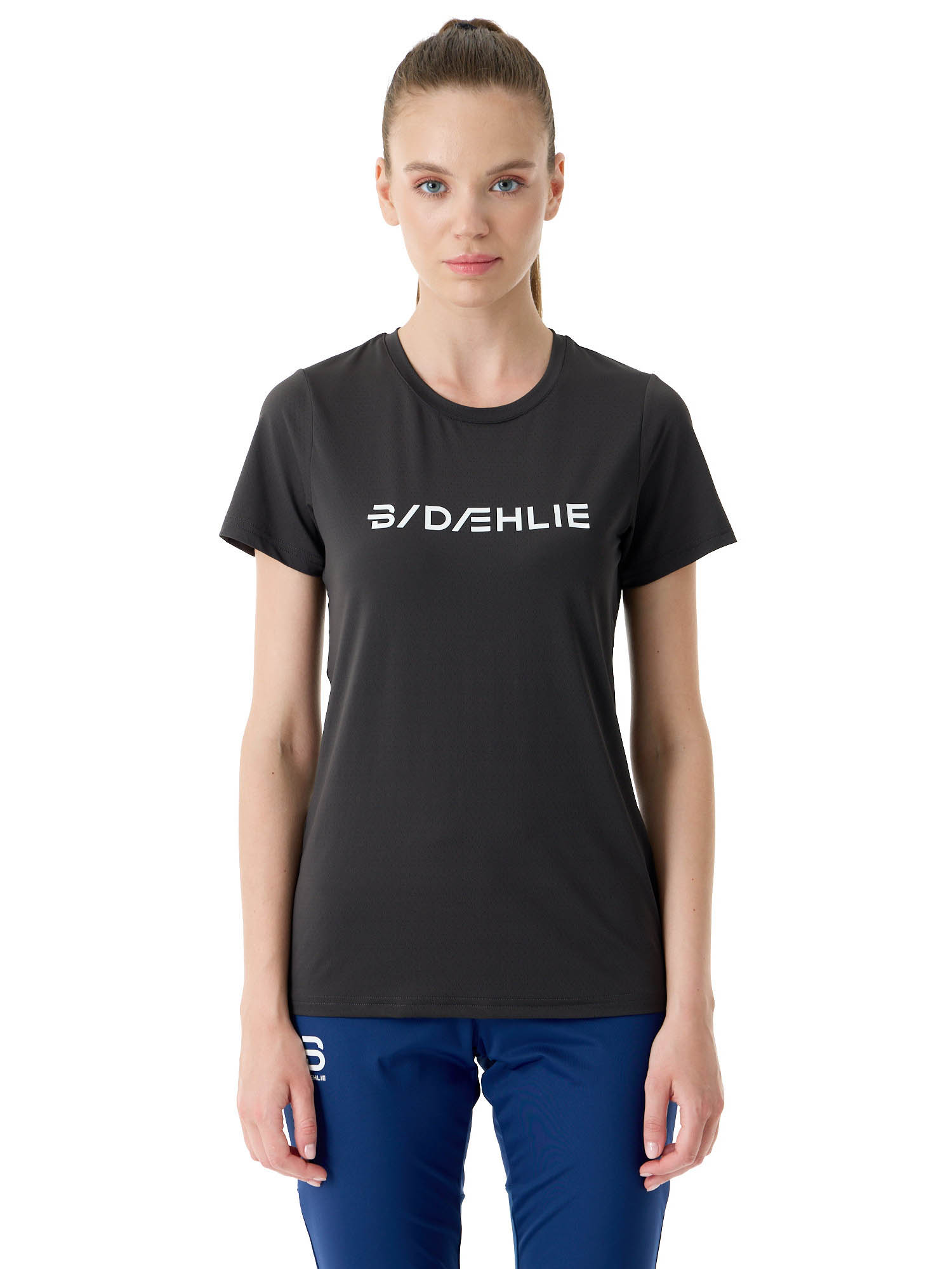 Футболка беговая Bjorn Daehlie T-Shirt Focus Wmn Obsidian