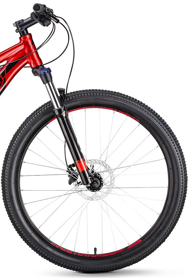 Велосипед Forward Quadro 27,5 3.0 Disc 2019 Красный