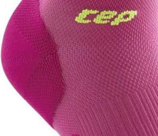 Носки CEP 2020 C09UW розовый/зелёный