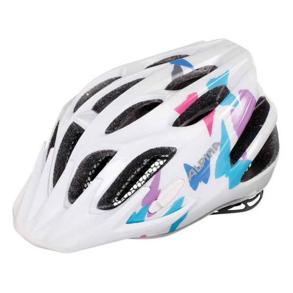 Велошлем Alpina 2018 Fb Jr. 2.0 White Butterfly