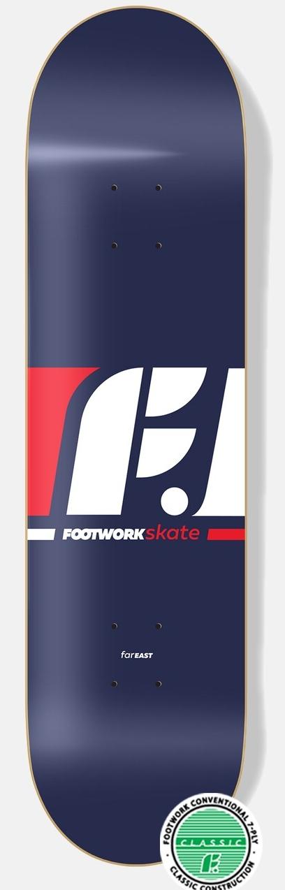 Дека для скейтборда Footwork Classic Logo 8.25 x 31.75 Navy