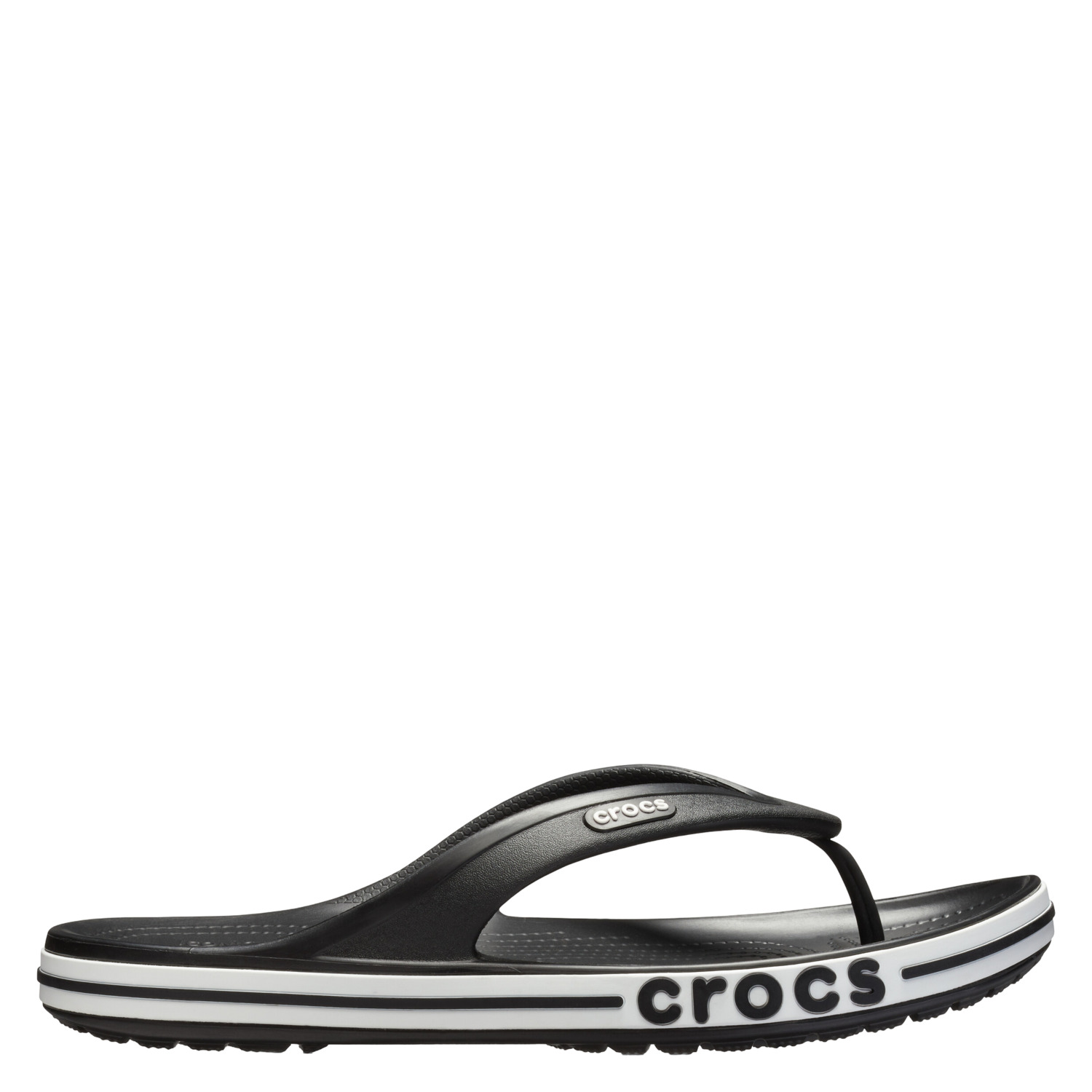 Сандалии Crocs Bayaband Flip Black/White
