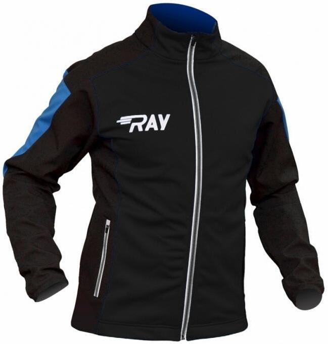 Куртка беговая RAY 2018-19 Pro Race черный/синий