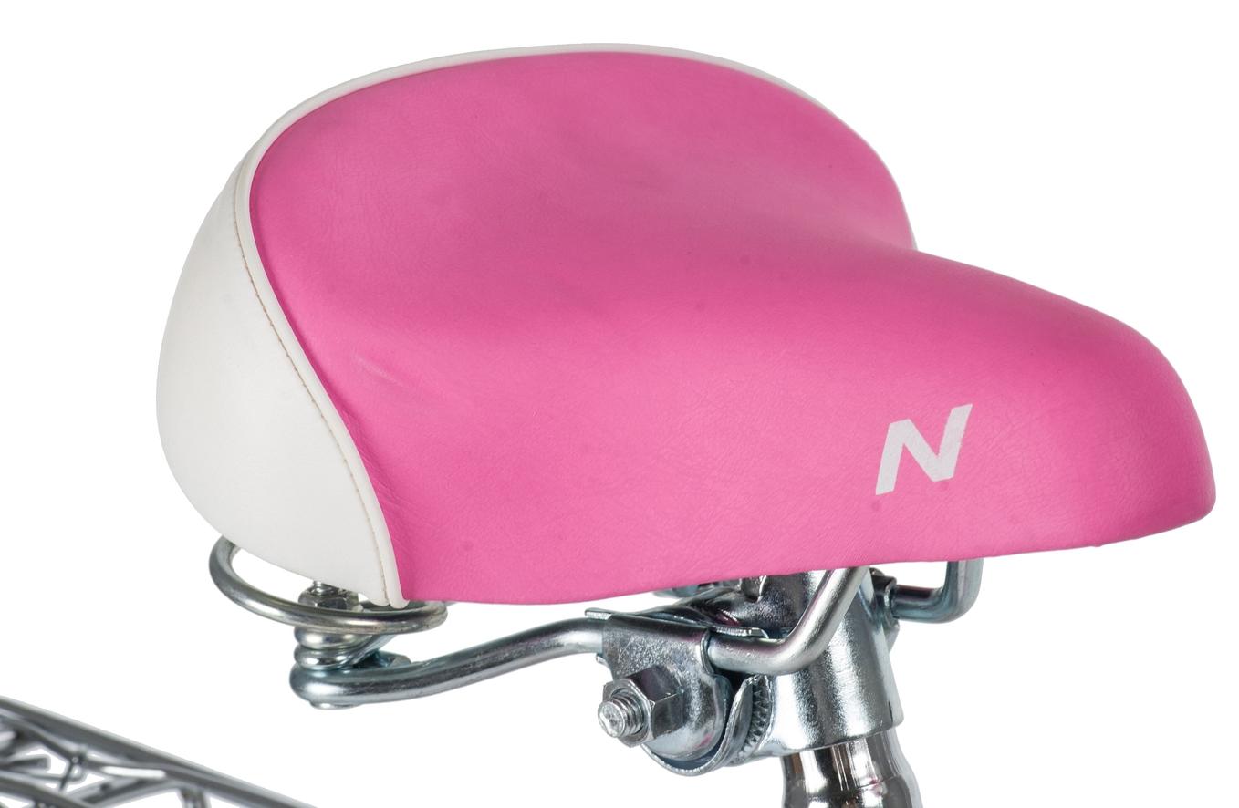 Велосипед Novatrack Butterfly 14 2022 белый-розовый