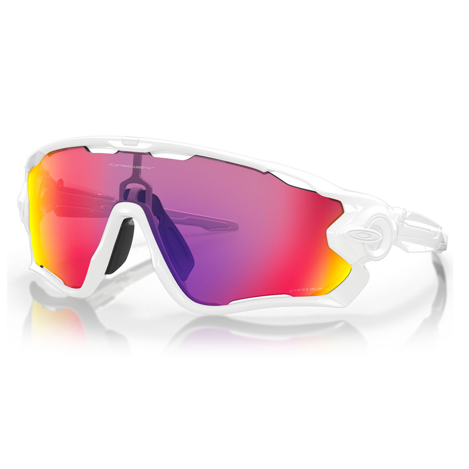 Очки солнцезащитные Oakley Jawbreaker Polished White-Prizm Road